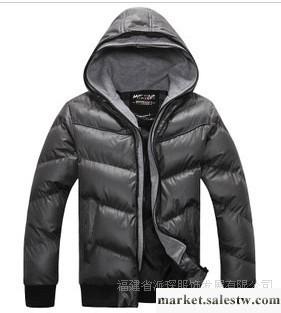 派琛男裝2012秋冬新品男式外套 韓版休閑假兩件棉服 棉衣工廠,批發,進口,代購