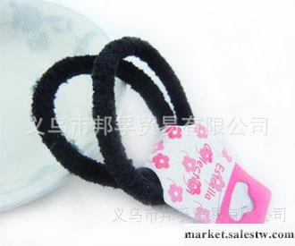 廠家直供韓版高彈力上卡雙條毛絨發圈發繩每卡0.36元可混批工廠,批發,進口,代購