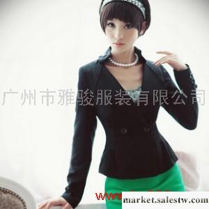 供應YY修身小西裝加工,修身小西裝定做,韓版小西裝貼牌加工廠工廠,批發,進口,代購