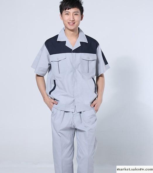 供應滕子00113上海連體工作服/防塵服/制定/小西服/商務西服/韓版西服工廠,批發,進口,代購
