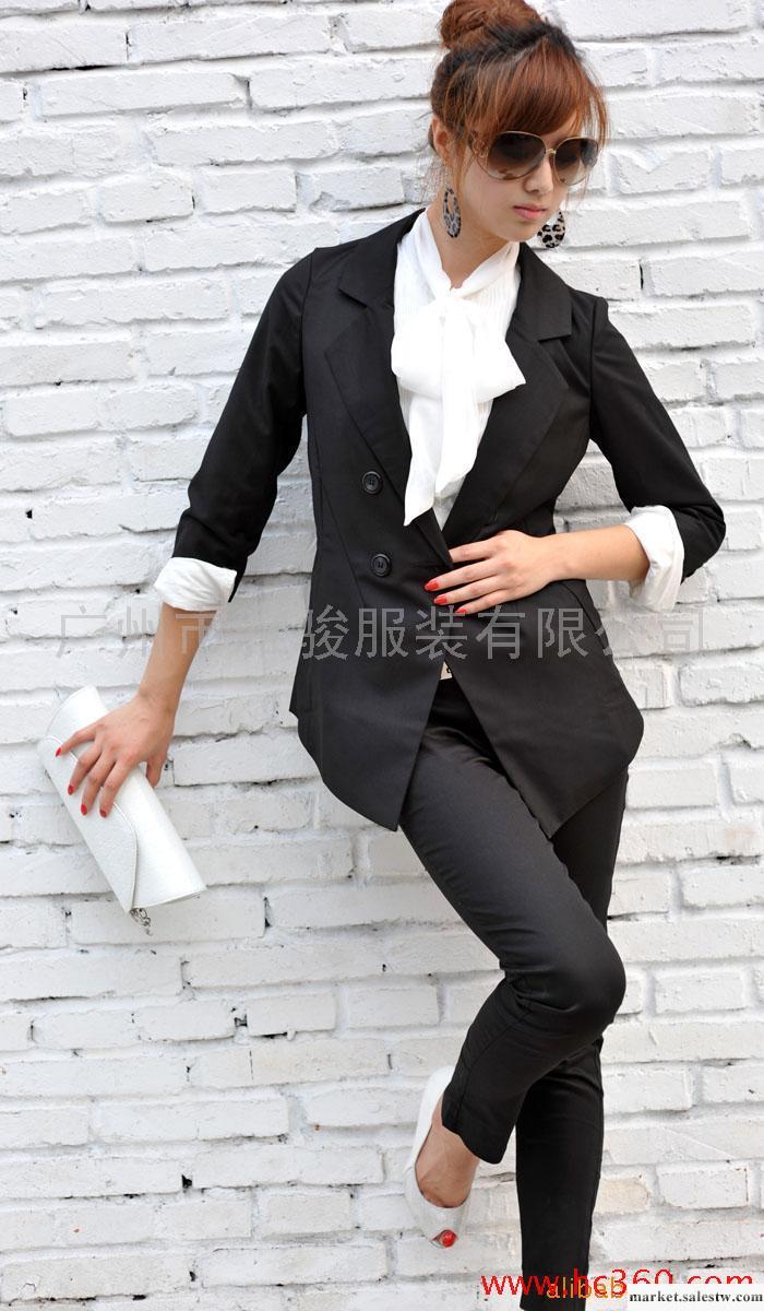 供應YY韓版修身小西服加工,女式小西裝訂做,廣州韓版西裝加工工廠,批發,進口,代購