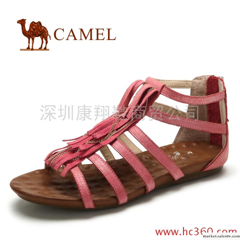 camel 駱駝 女鞋 羅馬風格 休閑女款涼鞋 2012夏款工廠,批發,進口,代購