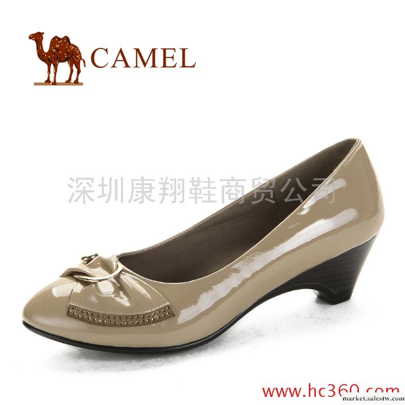 camel 駱駝 女鞋 2012新品 時尚中跟 漆皮淺口女鞋工廠,批發,進口,代購