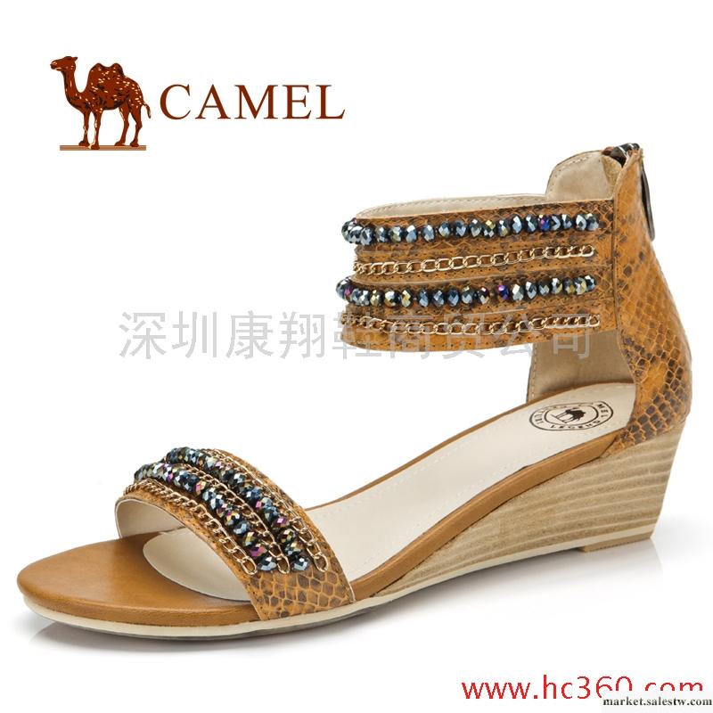 camel 駱駝 女鞋 優雅華麗 時尚休閑女涼鞋 2012工廠,批發,進口,代購