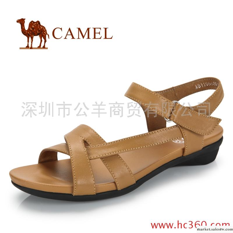 【天貓新風尚】camel 駱駝 女鞋 夏日清涼 休閑女式涼鞋 2012夏款工廠,批發,進口,代購