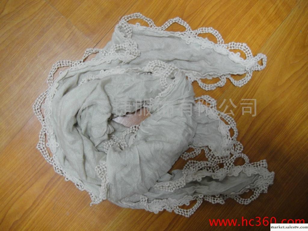 供應日韓版女款三角花邊圍巾（蘇州飛捷服飾）工廠,批發,進口,代購