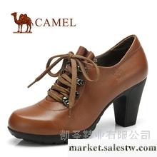 供應camel 駱駝女鞋 真皮頭層皮時尚休閑單鞋高跟 2012秋季新品工廠,批發,進口,代購