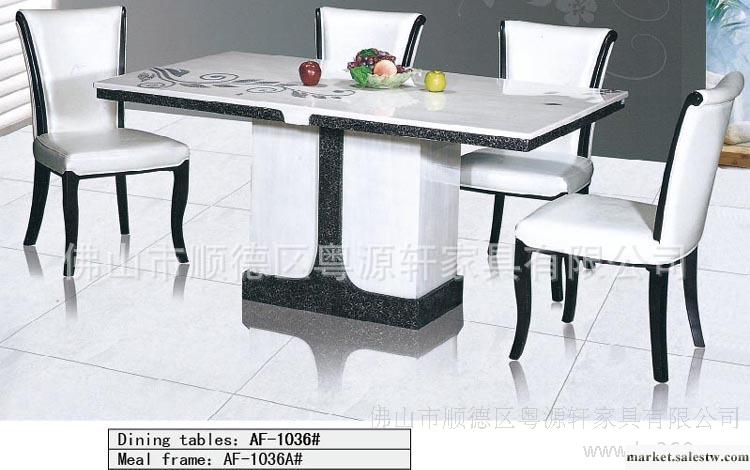 供應大理石餐桌 軟墊餐椅 順德家具 韓式韓版餐桌餐椅 1030#工廠,批發,進口,代購
