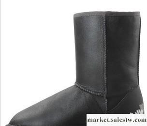 廠家批發5825皮毛一體中筒雪地靴 時尚新款 金屬灰色男女鞋工廠,批發,進口,代購