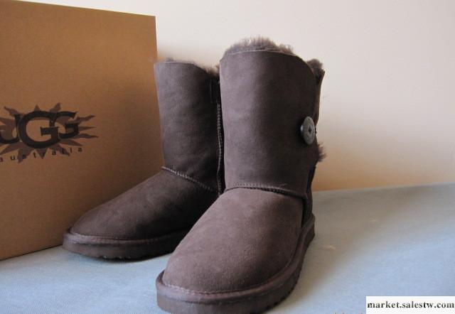 廠家批發5803皮毛一體中筒雪地靴 巧克力色  男女鞋工廠,批發,進口,代購