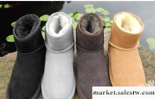 雪地靴批發 廠家直銷經典款5854低筒雪地靴 時尚保暖真皮男女鞋工廠,批發,進口,代購