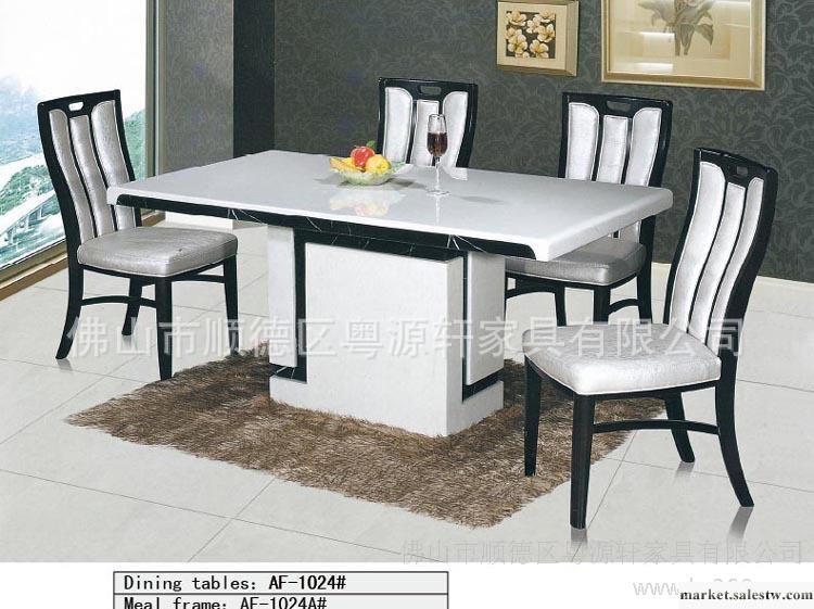 2012流行款 1009大理石餐桌 軟墊餐椅 順德家具 韓式韓版餐桌餐椅工廠,批發,進口,代購