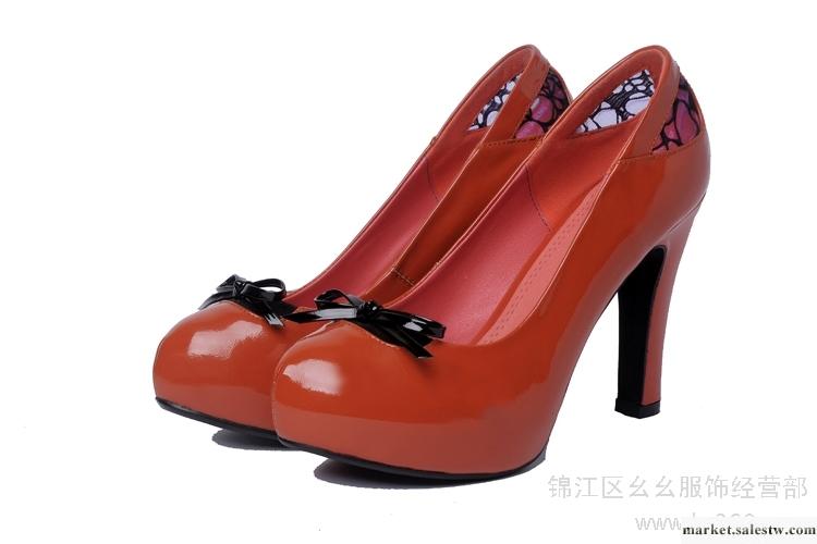 供應時尚女鞋 蝴蝶結真皮高跟內防水女鞋 廠家直銷 批發工廠,批發,進口,代購