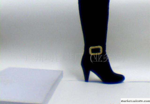 真皮鞋廠廣州均佳鞋廠2012新款14寸粗跟大扣小圓頭時裝真皮女鞋工廠,批發,進口,代購