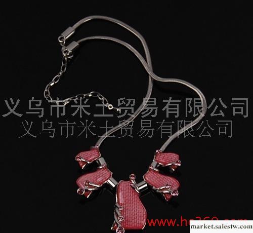 藍色鑲鉆項鏈 耳環 韓版 時尚系列工廠,批發,進口,代購