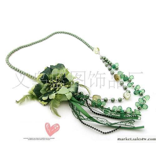 花邊多層 百搭 韓版   項鏈(圖)工廠,批發,進口,代購