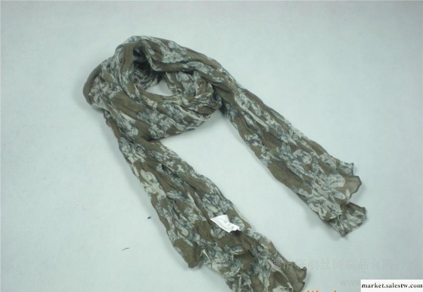 韓版 最新 外貿圍巾巴厘紗環保印花生產廠家DH096工廠,批發,進口,代購