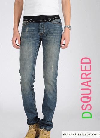 [Dsquared]牛仔褲 時尚新款，加拿大設計修身韓版 直筒牛仔褲815工廠,批發,進口,代購