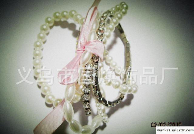 批發  最新流行2012韓版  手鏈 珍珠  水鉆工廠,批發,進口,代購