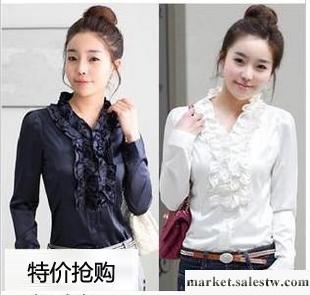 供應思依2252012韓版OL職業女襯衫工廠,批發,進口,代購