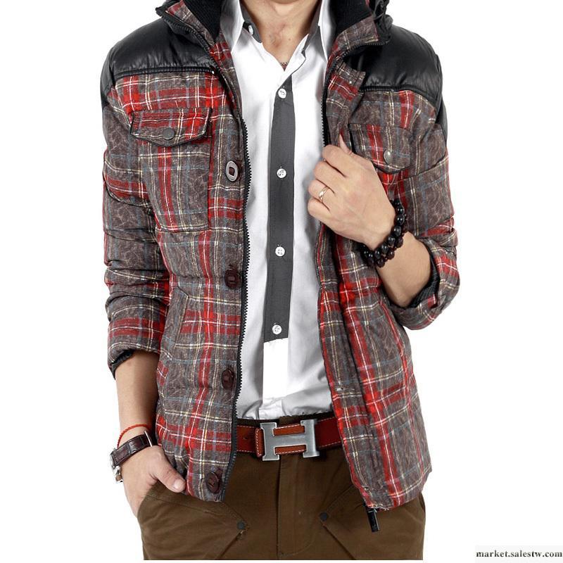 2012秋冬新款金里 男士 防寒加厚 羽絨服 男 韓版  羽絨外套工廠,批發,進口,代購