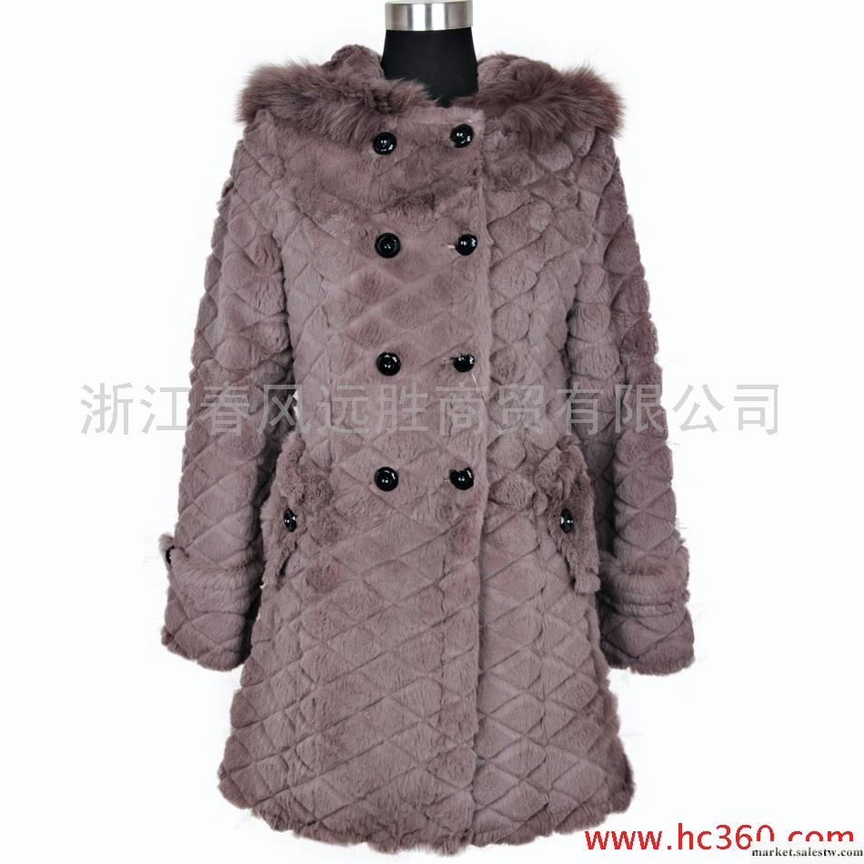 供應 皮草 女式皮草 兔毛大衣 毛皮服裝 韓版 皮草外套 特價皮草批發 兔毛外套工廠,批發,進口,代購