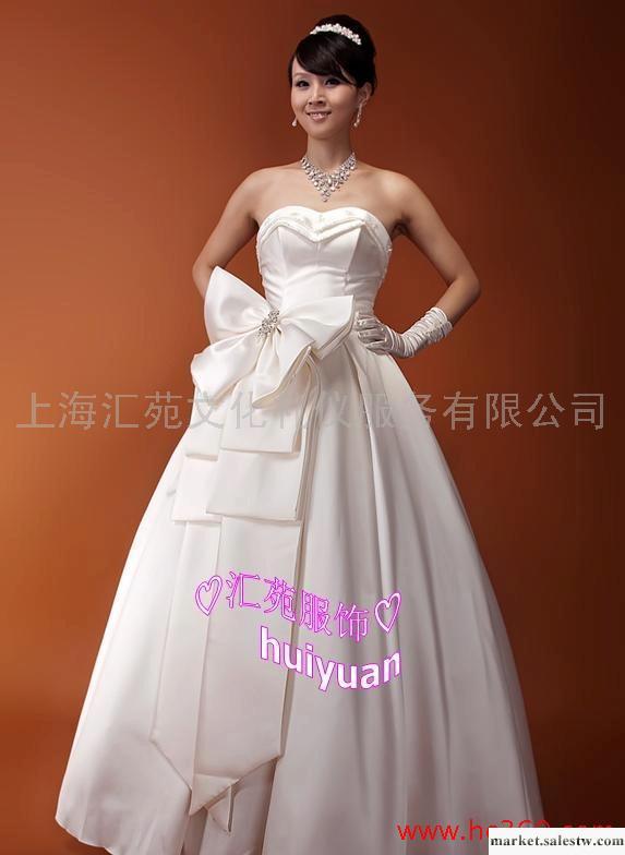 供應huiyuan韓版 新款婚紗 大蝴蝶結公主婚工廠,批發,進口,代購