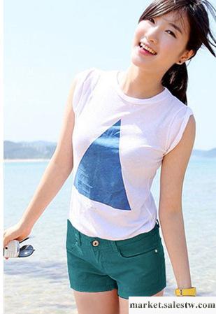 2012夏季新款 韓版 彩色短褲 糖果色 短褲工廠,批發,進口,代購