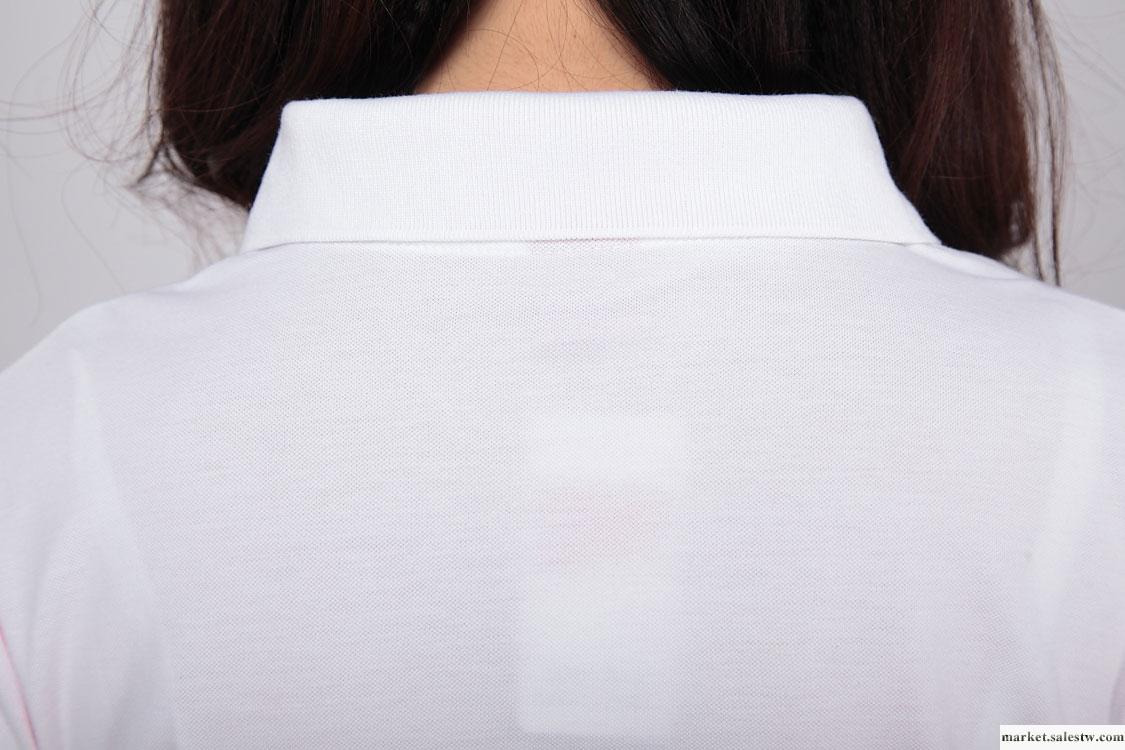夏季新品韓版T恤短袖條紋女款夏裝修身女式女士女裝翻領女休閑批發・進口・工廠・代買・代購