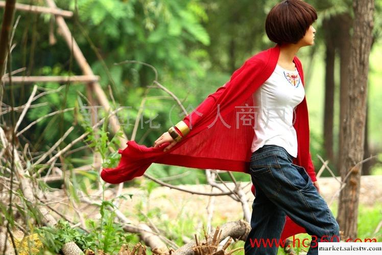 供應批發韓版服裝/女士服裝/前短后長修身針織衫毛衣披肩工廠,批發,進口,代購