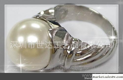 （世達工藝品）韓版潮流鑲鉆不銹鋼戒指批發工廠,批發,進口,代購