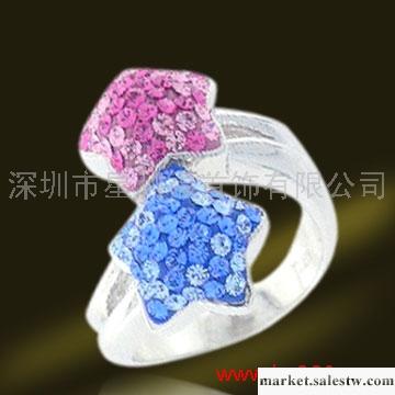 供應4046Ⅷ影視明星飾品推薦滿鉆珠光寶氣韓版水鉆戒指28工廠,批發,進口,代購