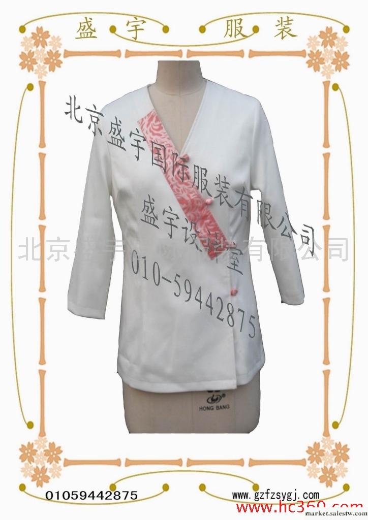 供應北京大興區美容院美容服，韓版美容服，定做美容師工作服，定工廠,批發,進口,代購