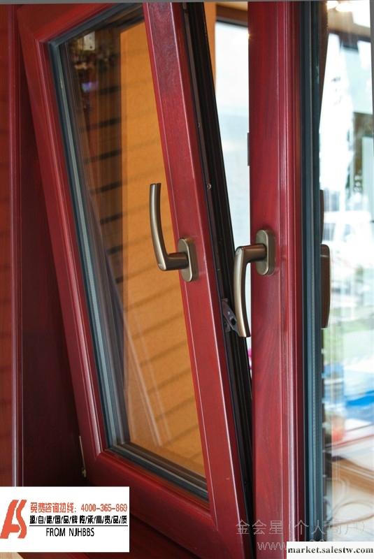 供應漢邦柏森LM75鋁木系列鋁木復合門窗 德式鋁包木門窗 異型窗 圓弧窗工廠,批發,進口,代購