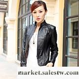 嵐爵 2012新款 真皮皮衣 女 真皮 綿羊皮女式韓版外套Lj819工廠,批發,進口,代購