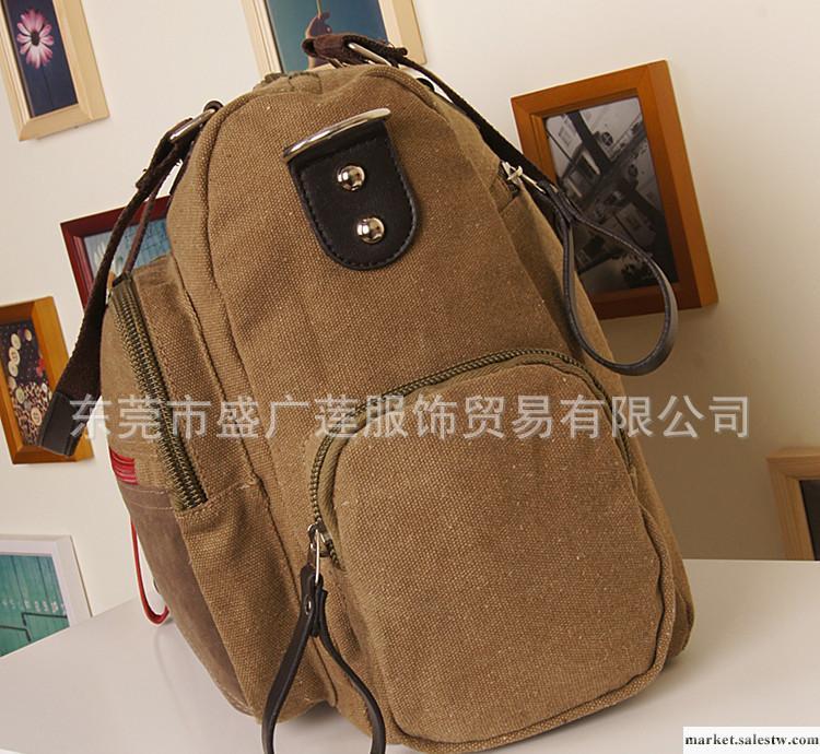 鉚釘帆布包包女包韓版新款休閑 單肩斜挎包復古時尚女包包工廠,批發,進口,代購