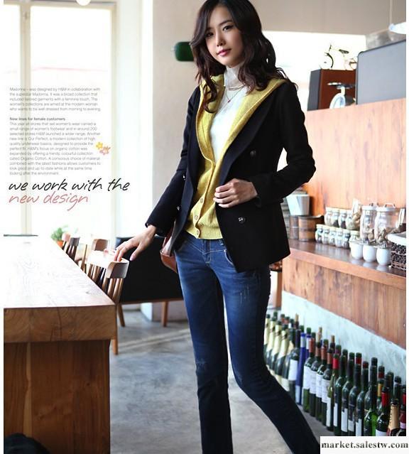 2012女式牛仔褲 抓破牛仔褲女長褲韓版修身 牛仔小腳褲女6787工廠,批發,進口,代購