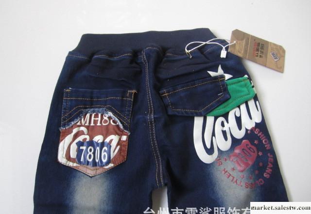 供應雪鯊服飾A2069【精品推薦】時尚韓版中童牛仔褲工廠,批發,進口,代購