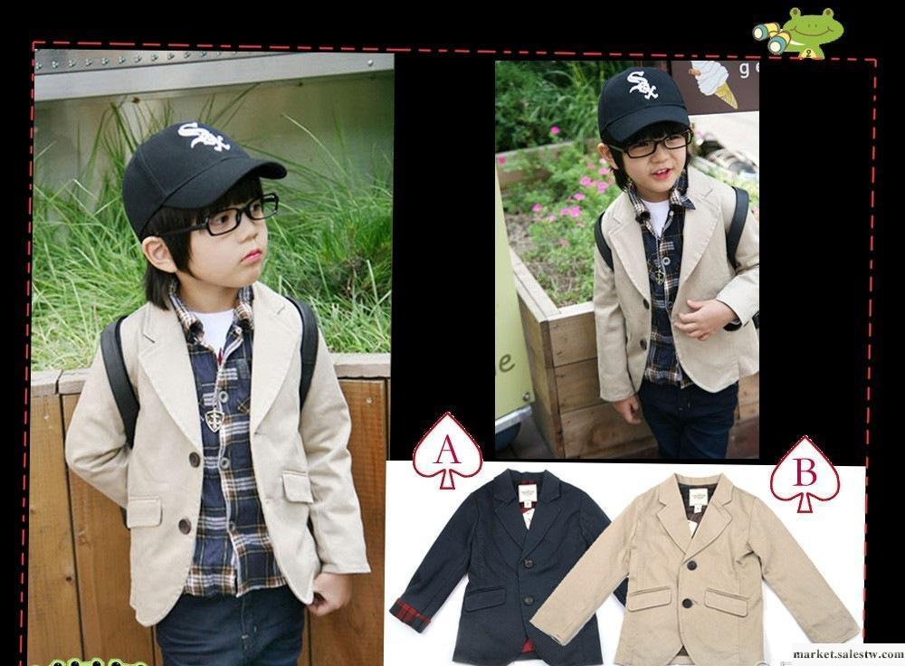 供應TLF品牌韓版童裝，廠家直銷兒童西服,小西服DK0930工廠,批發,進口,代購