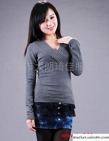 供應優質供應2012新款秋冬女式短款毛衣 韓版休閑時尚女式毛衣批發工廠,批發,進口,代購