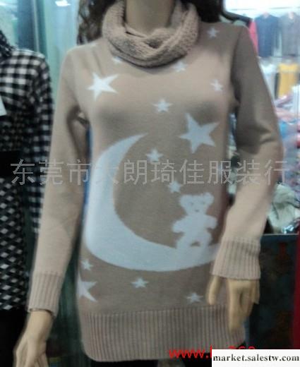 供應2011新款韓版毛衣長袖 高領保暖毛衣工廠,批發,進口,代購