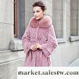 嵐爵 2012新款 皮草外套 女 韓版修身 小香風兔絨整皮狐貍毛領工廠,批發,進口,代購