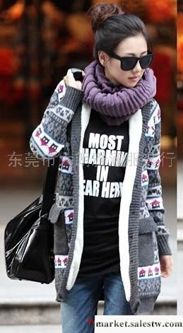 供應女式秋冬毛衣開衫外套 韓版時尚優質毛衣工廠,批發,進口,代購