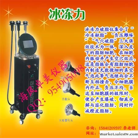 供應冰凍力/纖體設備/最新減肥纖體設備/最新減肥儀器/美容院專用儀器工廠,批發,進口,代購