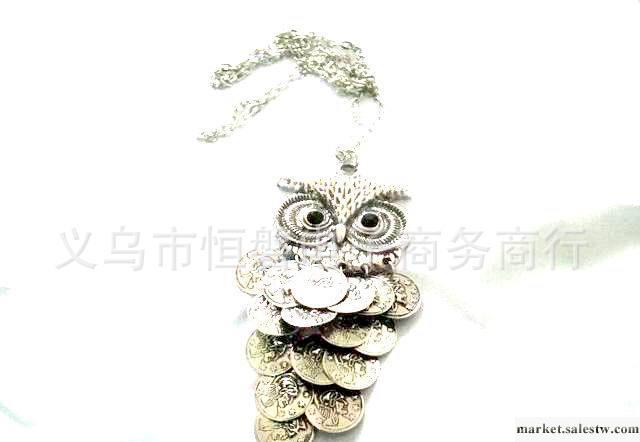 供應恒磐HP04210特賣貓頭鷹韓版項鏈 可以訂做款式工廠,批發,進口,代購