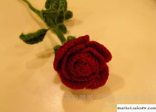 供應西安家美工藝禮品最特別的情人節禮品手工編織玫瑰花工廠,批發,進口,代購