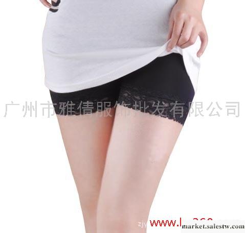 批發 夏季防走光三分打底褲 冰絲蕾絲花邊安全褲 女韓版 短褲底褲工廠,批發,進口,代購