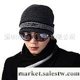 供應--帽子CS新款韓版 冬季 加厚保暖男毛線帽子 男士 冬帽 [H258]工廠,批發,進口,代購