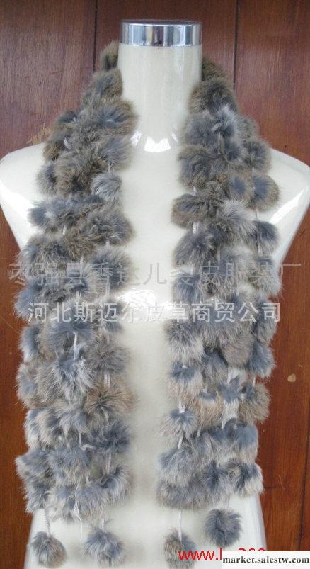 2011秋冬韓版108球皮草圍巾兔毛工廠,批發,進口,代購