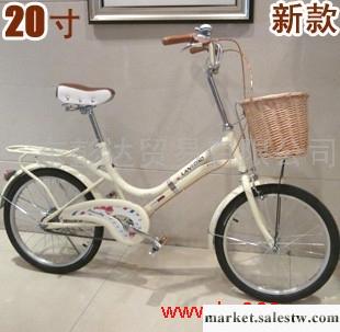 供應  車12新到 韓版 20寸淑女漂亮自行車 淡米黃色復古款 美國藍島工廠,批發,進口,代購